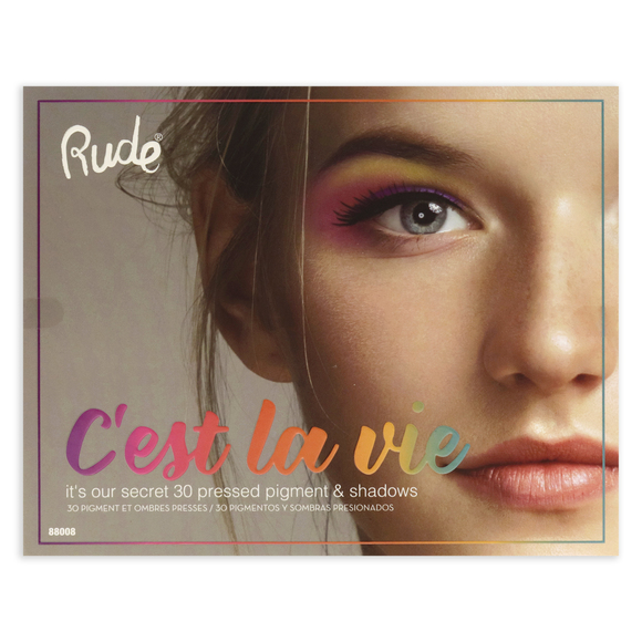Cest La Vie 30 Eyeshadow Palette by Rude Cosmetics for Women- 1.13 oz Eye Shadow - Picture 5 of 5